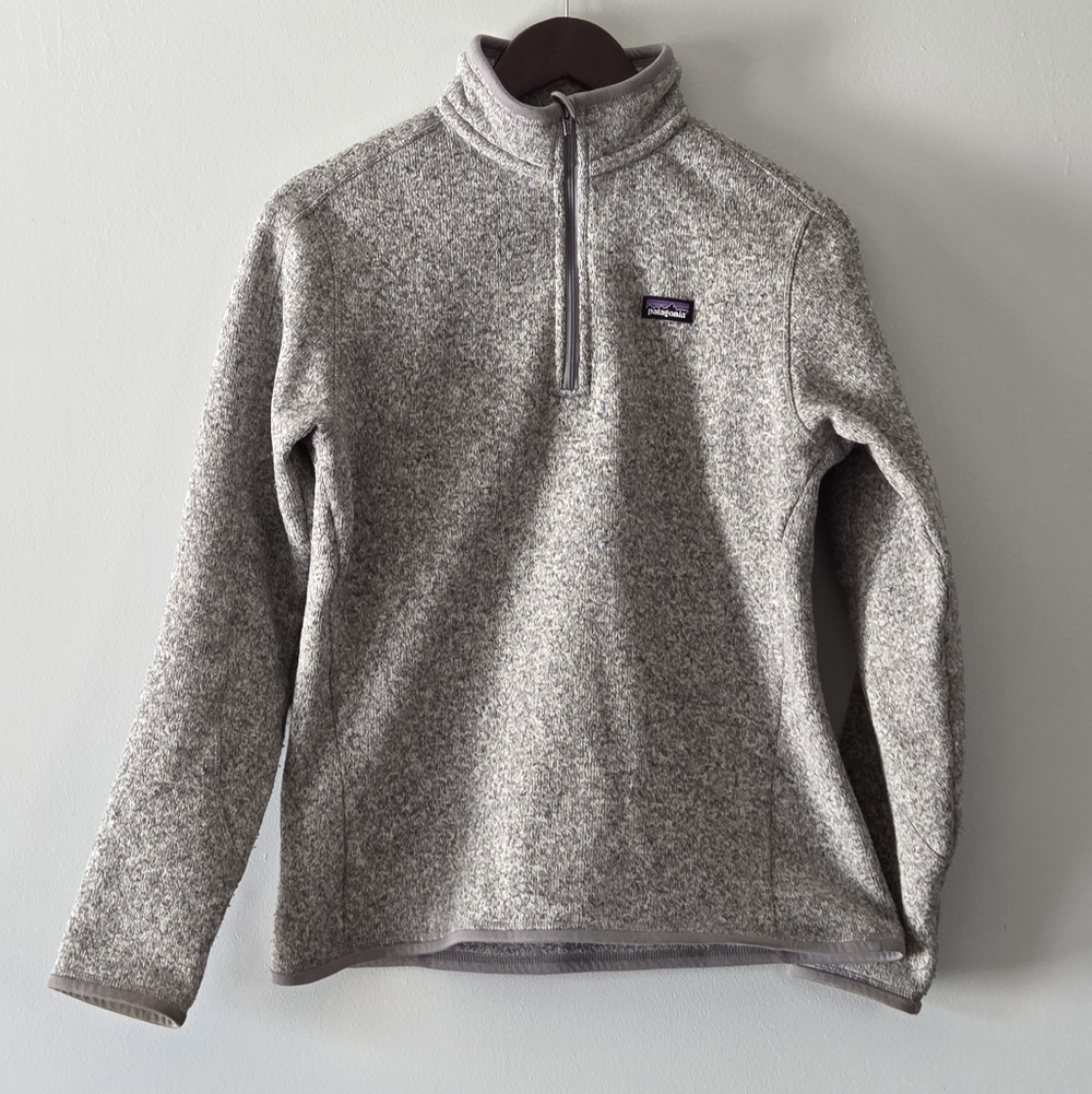 Patagonia Women's Better Sweater 1/4-Zip Fleece Size Medium Pullover